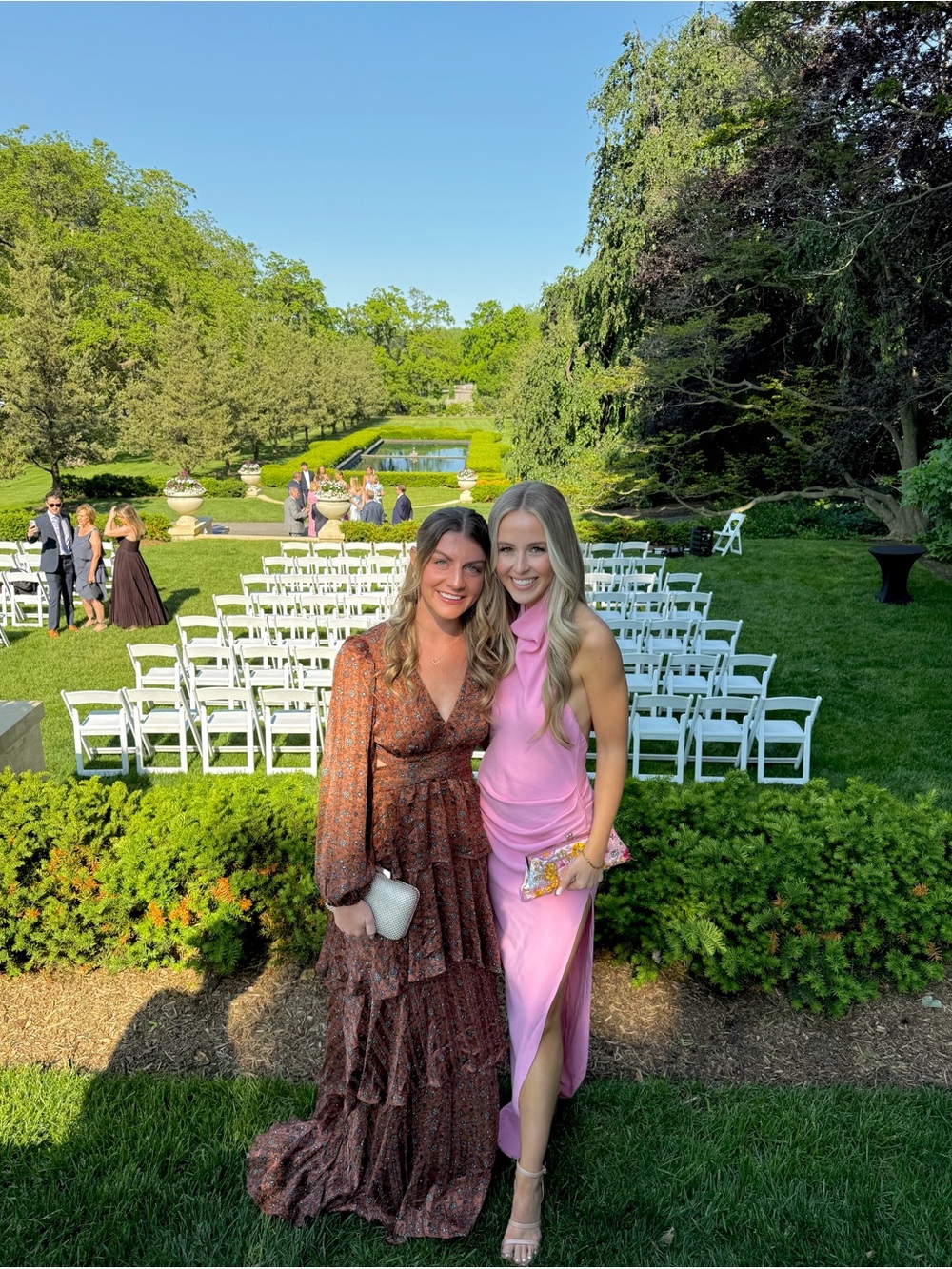 Women's Pink Halter Jumpsuit — Elegant Event Wear